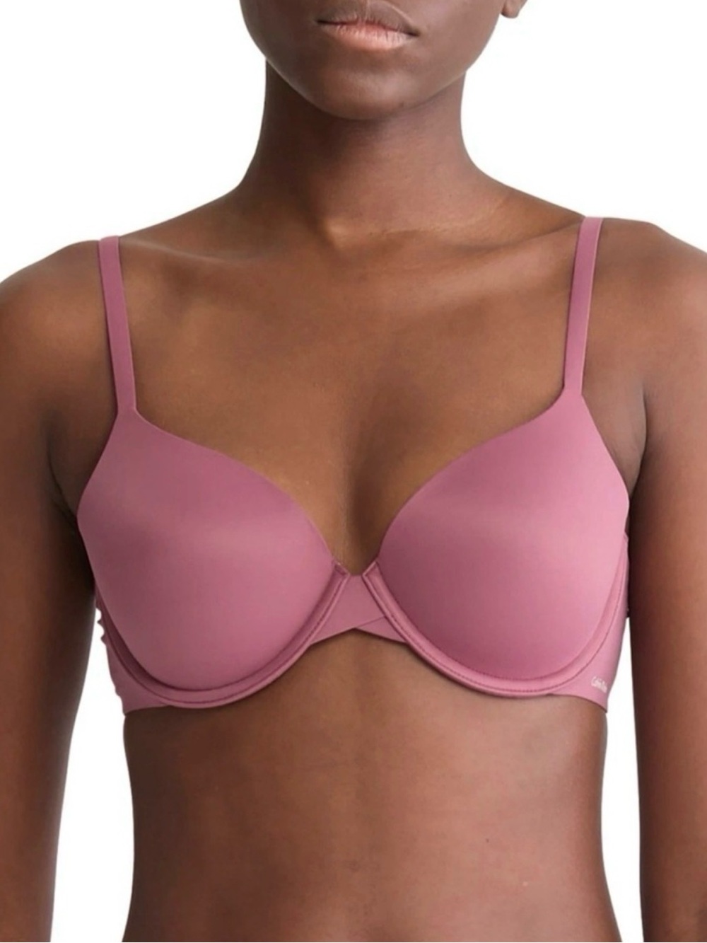 Calvin Klein women’s Perfectly Fit Lightly Lined Full Coverage T-Shirt Bra 34A
